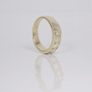 14KT Yellow Gold with Round Cut Diamonds Wedding Set , picture number 5
