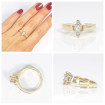 0.55CT Marquise Cut Diamond Solitaire Ring , picture number 6