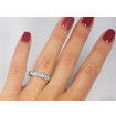 1.35CT Round Cut Diamond Wedding Band , picture number 6