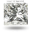 1.34CT Princess Cut I/SI1 Loose Diamond , picture number 1