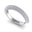 0.65CT Round Cut Diamonds Wedding Band , picture number 0