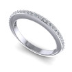 0.30CT Round Cut Diamonds Wedding Band , picture number 0