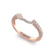 0.30CT Round Cut Diamonds Wedding Band , picture number 0