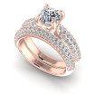 1.60CT Round Cut Diamonds Bridal Set , picture number 0
