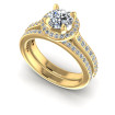 1.05CT Round Cut Diamonds Bridal Set , picture number 0