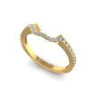 0.30CT Round Cut Diamonds Wedding Band , picture number 0