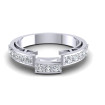 0.60CT Round Cut Diamonds Wedding Band , picture number 1
