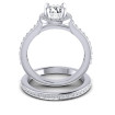 1.05CT Round Cut Diamonds Bridal Set , picture number 1