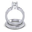 1.10CT Round Cut Diamonds Bridal Set , picture number 1