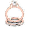 1.05CT Round Cut Diamonds Bridal Set , picture number 1