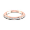 0.30CT Round Cut Diamonds Wedding Band , picture number 1