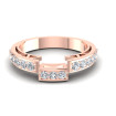 0.60CT Round Cut Diamonds Wedding Band , picture number 1