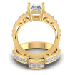 1.65CT Round And Princess Cut Diamonds Bridal Set , picture number 1