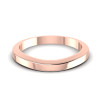 14KT Rose Gold 2.70MM Width & 1.65MM Thick Plain Wedding Band , picture number 1