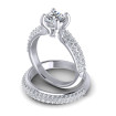 2.30CT Round Cut Diamonds Bridal Set , picture number 2