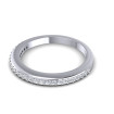 0.30CT Round Cut Diamonds Wedding Band , picture number 2