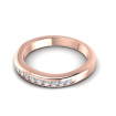 0.30CT Round Cut Diamonds Wedding Band , picture number 2