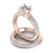 2.30CT Round Cut Diamonds Bridal Set , picture number 2