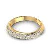0.65CT Round Cut Diamonds Wedding Band , picture number 2