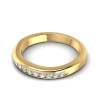 0.30CT Round Cut Diamonds Wedding Band , picture number 2
