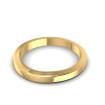 14KT Yellow Gold 2.70MM Width & 1.65MM Thick Plain Wedding Band , picture number 2