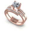 0.60CT Round Cut Diamonds Bridal Set , picture number 0