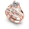 0.55CT Round Cut Diamonds Bridal Set , picture number 0