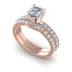1.20CT Round Cut Diamonds Bridal Set , picture number 0