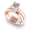 0.55CT Round Cut Diamonds Bridal Set , picture number 0