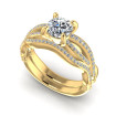 0.70CT Round Cut Diamonds Bridal Set , picture number 0