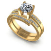 0.60CT Round Cut Diamonds Bridal Set , picture number 0