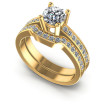 1.85CT Round Cut Diamonds Bridal Set , picture number 0