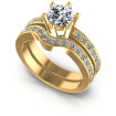 1.15CT Round Cut Diamonds Bridal Set , picture number 0