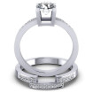 0.60CT Round Cut Diamonds Bridal Set , picture number 1