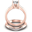 0.60CT Round Cut Diamonds Bridal Set , picture number 1