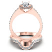 1.10CT Round And Oval Cut Diamonds Bridal Set , picture number 1
