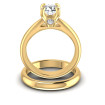 1.35CT Round Cut Diamonds Bridal Set , picture number 1