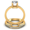 0.60CT Round Cut Diamonds Bridal Set , picture number 1