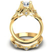 0.55CT Round Cut Diamonds Bridal Set , picture number 1