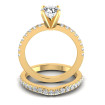 1.20CT Round Cut Diamonds Bridal Set , picture number 1