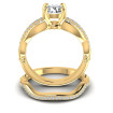 0.70CT Round Cut Diamonds Bridal Set , picture number 1