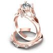 0.55CT Round Cut Diamonds Bridal Set , picture number 2