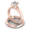 0.90CT Round Cut Diamonds Bridal Set , picture number 2