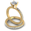 1.20CT Round Cut Diamonds Bridal Set , picture number 2