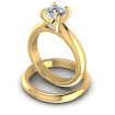 0.45CT Round Cut Diamonds Bridal Set , picture number 2