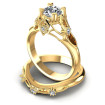 0.55CT Round Cut Diamonds Bridal Set , picture number 2