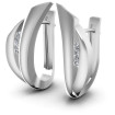 0.30CT Round Cut Diamonds Hoop Earrings , picture number 0