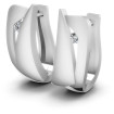 0.10CT Round Cut Diamonds Hoop Earrings , picture number 0
