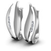 0.30CT Round Cut Diamonds Hoop Earrings , picture number 0