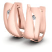 0.10CT Round Cut Diamonds Hoop Earrings , picture number 0
